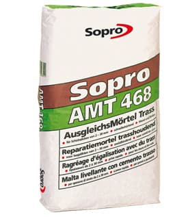 Шпатлёвка для выравнивания оснований Sopro AMT 468